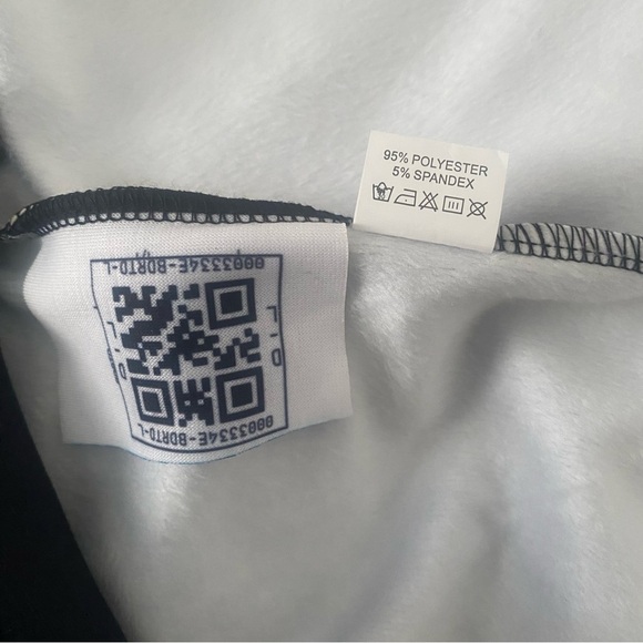 THE MOON SEES YOUR SOUL ALL OVER PRINT HOODED ZIP UP JACKET LARGE BLACK - Picture 8 of 8